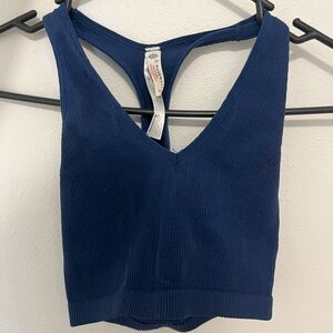 Free People FP Movement Ribbed Crop Top